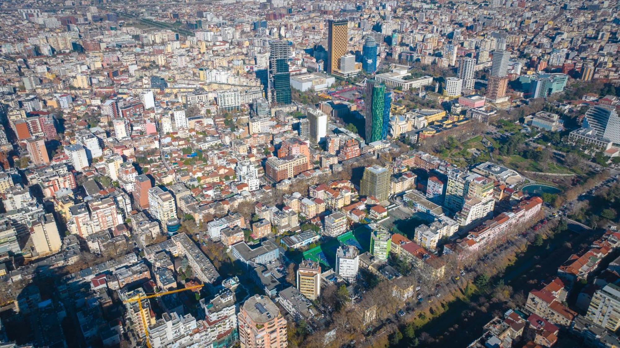 Hotel Aria Tirana Exterior foto