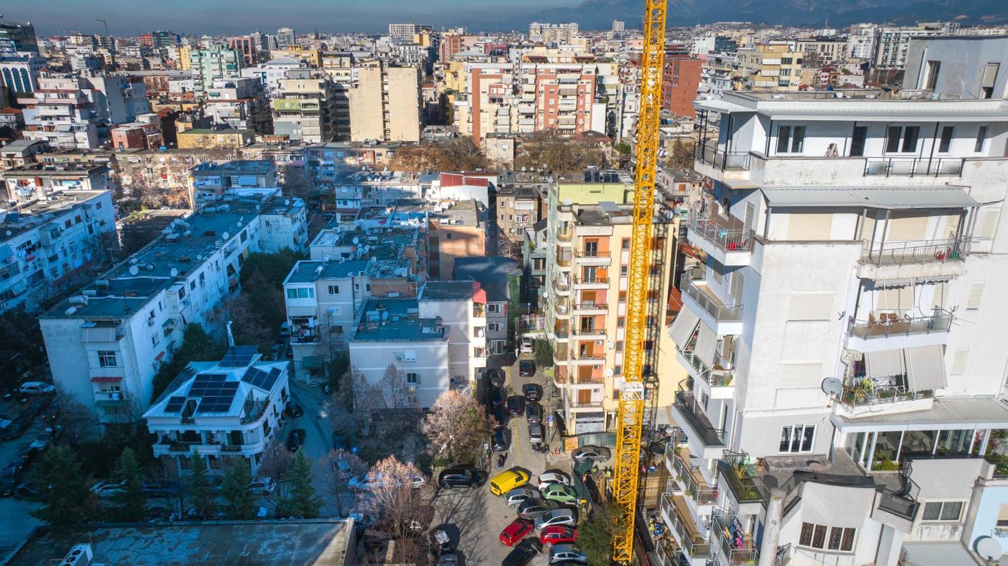 Hotel Aria Tirana Exterior foto